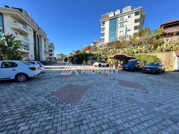 Квартира 1+1 с панорамными окнами в районе Оба, 75 м², подходит под ВНЖ - Ракурс 13