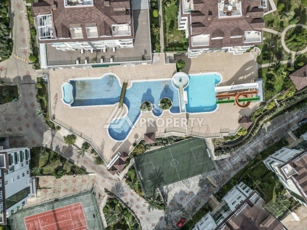 Квартира 1+1 с панорамными окнами в районе Оба, 75 м², подходит под ВНЖ - Ракурс 23