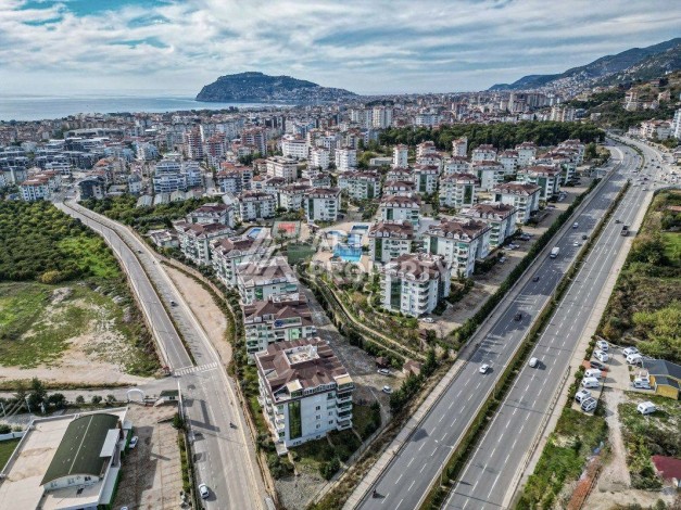 Квартира 1+1 с панорамными окнами в районе Оба, 75 м², подходит под ВНЖ - Ракурс 27