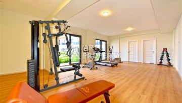 Квартира 1+1 с панорамным видом на горы в Махмутларе, 54 м², 600 м до моря - Ракурс 13