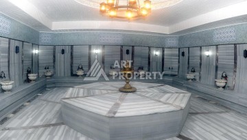 Квартира 2+1 с видом на море в популярном комплексе в Махмутларе, 110 м² - Ракурс 3