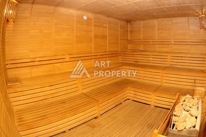 Квартира 2+1 с видом на море в популярном комплексе в Махмутларе, 110 м² - Ракурс 5