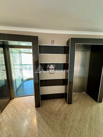 Квартира 2+1 с видом на море в популярном комплексе в Махмутларе, 110 м² - Ракурс 12