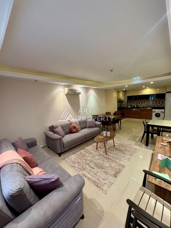 Квартира 2+1 с видом на море в популярном комплексе в Махмутларе, 110 м² - Ракурс 16