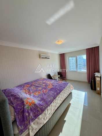 Квартира 2+1 с видом на море в популярном комплексе в Махмутларе, 110 м² - Ракурс 19