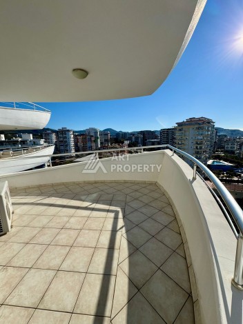 Квартира 2+1 с видом на море в популярном комплексе в Махмутларе, 110 м² - Ракурс 21