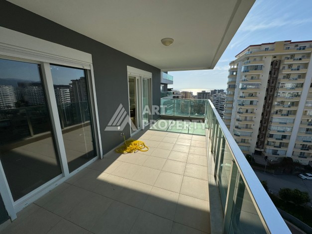 Просторная квартира 3+1 с видом на море в Махмутларе, 175 м², 700 м до моря - Ракурс 10