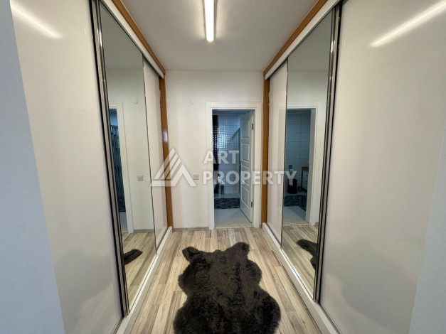 Просторная квартира 3+1 с видом на море в Махмутларе, 175 м², 700 м до моря - Ракурс 13