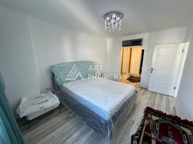 Просторная квартира 3+1 с видом на море в Махмутларе, 175 м², 700 м до моря - Ракурс 14