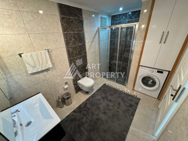 Просторная квартира 3+1 с видом на море в Махмутларе, 175 м², 700 м до моря - Ракурс 17