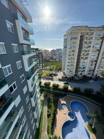 Просторная квартира 3+1 с видом на море в Махмутларе, 175 м², 700 м до моря - Ракурс 34