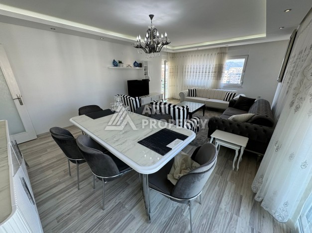 Просторная квартира 3+1 с видом на море в Махмутларе, 175 м², 700 м до моря - Ракурс 48