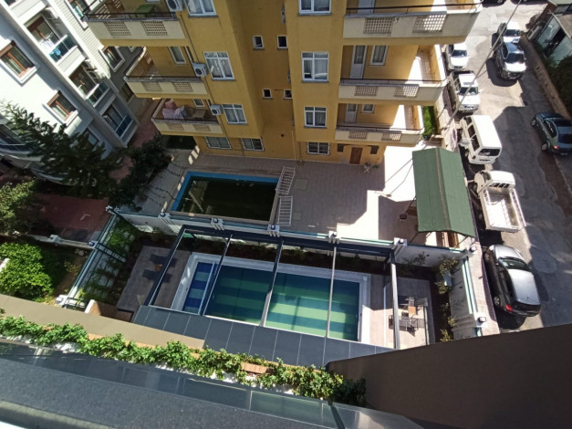 Двухуровневая квартира 2+1 в 350 метрах от пляжа Клеопатры в городе Аланья, 65 м2 - Ракурс 17