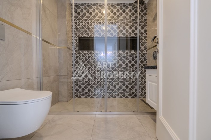 Апартаменты 2+1 в элитном комплексе в районе Клеопатры, 850 м до моря - Ракурс 6