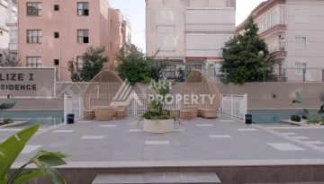 Апартаменты 2+1 в элитном комплексе в районе Клеопатры, 850 м до моря - Ракурс 10