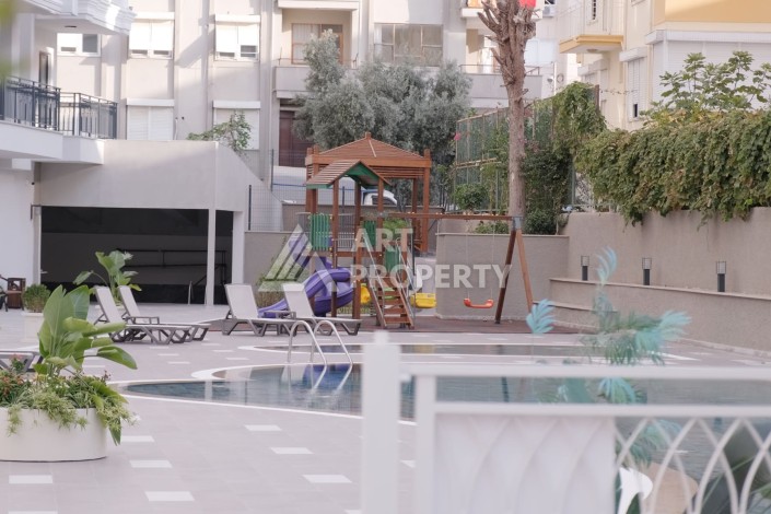 Апартаменты 2+1 в элитном комплексе в районе Клеопатры, 850 м до моря - Ракурс 10