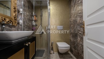 Элитный пентхаус 3+1 с панорамным видом на море и город в районе пляжа Клеопатры - Ракурс 12