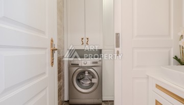 Элитный пентхаус 3+1 с панорамным видом на море и город в районе пляжа Клеопатры - Ракурс 14