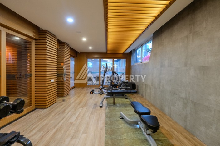 Элитный пентхаус 3+1 с панорамным видом на море и город в районе пляжа Клеопатры - Ракурс 21