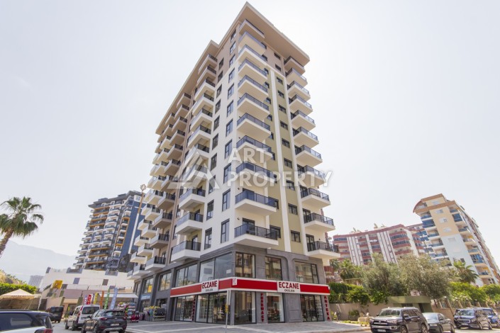 Квартира 1+1 в новом доме 2025 года в Махмутларе, 600 м до моря - Ракурс 14