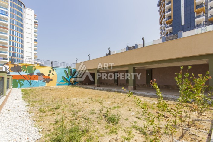 Квартира 1+1 в новом доме 2025 года в Махмутларе, 600 м до моря - Ракурс 22