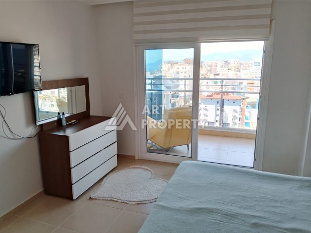 Срочная продажа. Пентхаус 3+1 с видом на море и горы в Махмутларе, 100 м до пляжа - Ракурс 7