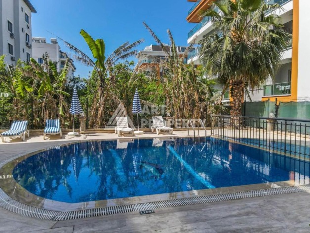 Меблированная квартира 2+1 с видом на море в Кестеле, 100 кв.м. - Ракурс 4