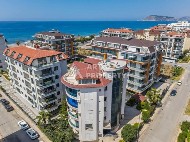 Меблированная квартира 2+1 с видом на море в Кестеле, 100 кв.м. - Ракурс 7