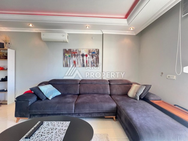 Меблированная квартира 2+1 с видом на море в Кестеле, 100 кв.м. - Ракурс 11