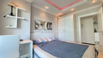 Меблированная квартира 2+1 с видом на море в Кестеле, 100 кв.м. - Ракурс 13