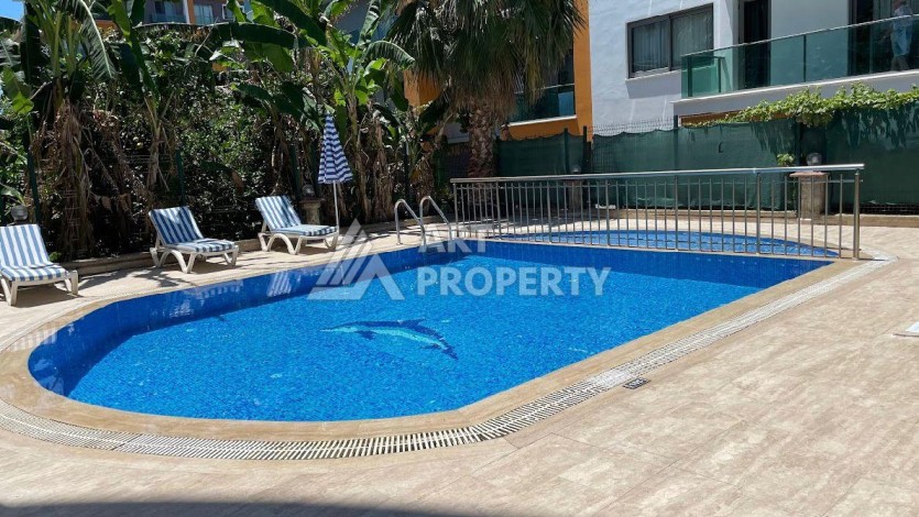 Меблированная квартира 2+1 с видом на море в Кестеле, 100 кв.м. - Ракурс 14