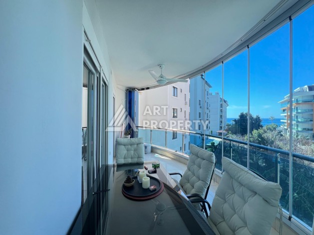 Меблированная квартира 2+1 с видом на море в Кестеле, 100 кв.м. - Ракурс 16