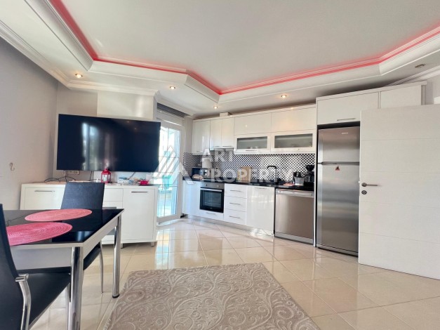 Меблированная квартира 2+1 с видом на море в Кестеле, 100 кв.м. - Ракурс 18