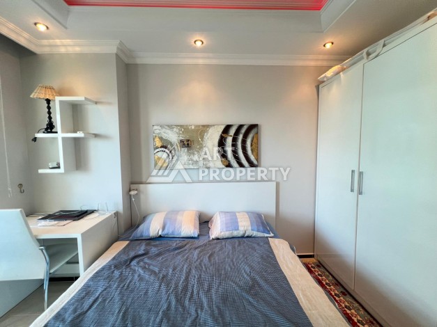 Меблированная квартира 2+1 с видом на море в Кестеле, 100 кв.м. - Ракурс 20