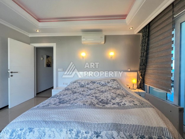 Меблированная квартира 2+1 с видом на море в Кестеле, 100 кв.м. - Ракурс 22