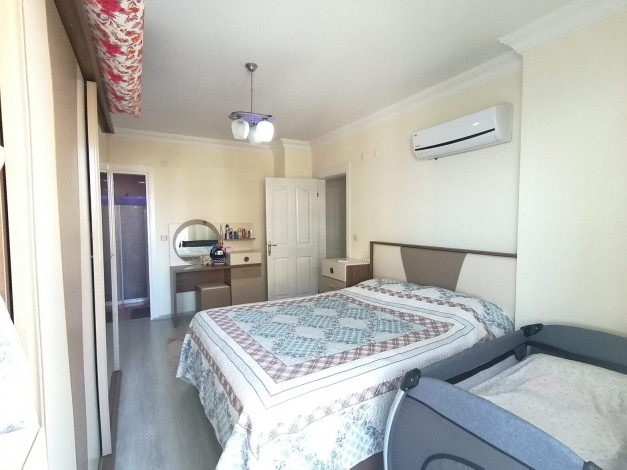 Трехкомнатная квартира на берегу Средиземного моря, район Махмутлар, Алания, 125 м2 - Ракурс 10