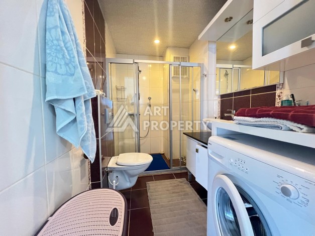 Меблированная квартира 2+1 с видом на море в Кестеле, 100 кв.м. - Ракурс 23