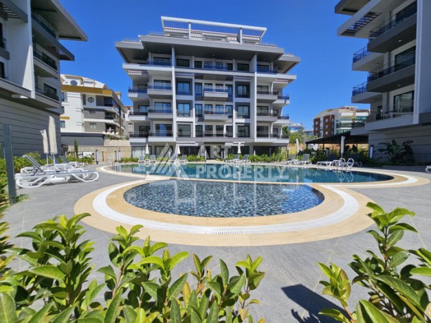 Квартира 1+1 в современном комплексе 2024 года в районе Оба с возможностью ВНЖ - Ракурс 0