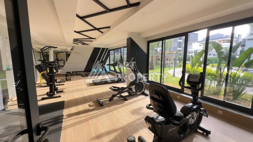 Квартира 1+1 в современном комплексе 2024 года в районе Оба с возможностью ВНЖ - Ракурс 3