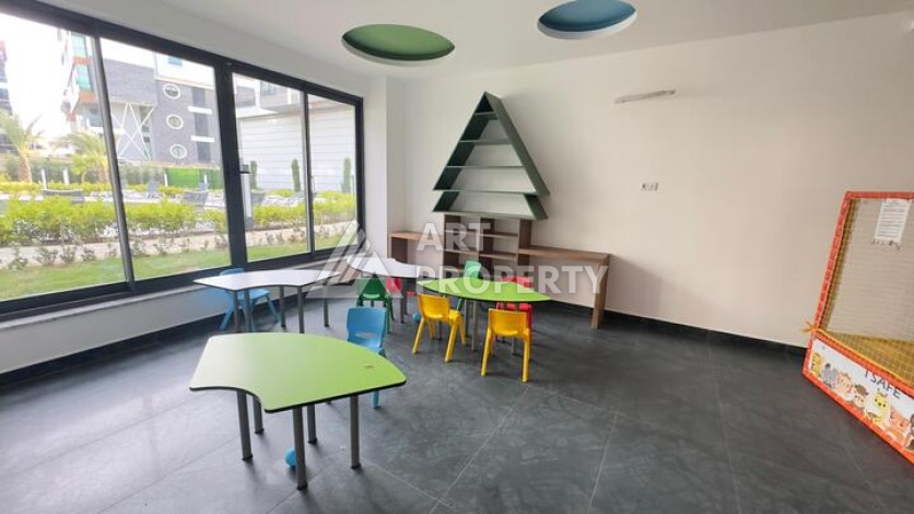 Квартира 1+1 в современном комплексе 2024 года в районе Оба с возможностью ВНЖ - Ракурс 6