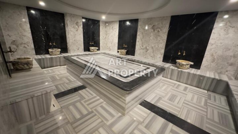 Квартира 1+1 в современном комплексе 2024 года в районе Оба с возможностью ВНЖ - Ракурс 10