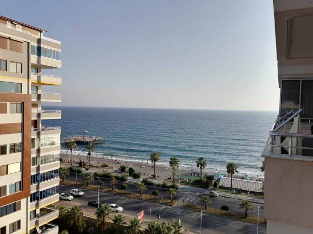 Трехкомнатная квартира на берегу Средиземного моря, район Махмутлар, Алания, 125 м2 - Ракурс 12