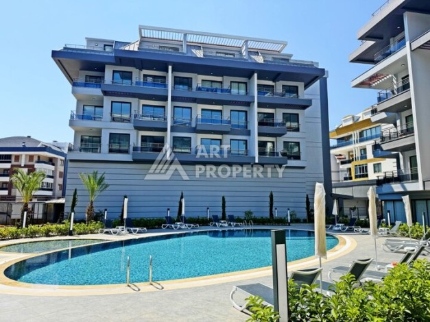 Квартира 1+1 в современном комплексе 2024 года в районе Оба с возможностью ВНЖ - Ракурс 17