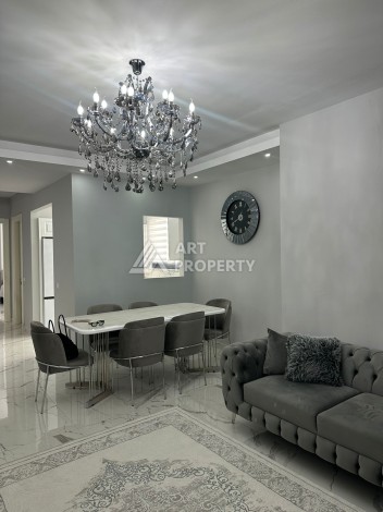 Эксклюзивный пентхаус 3+1 с потолками 3,5  м и панорамным видом на море и горы в Махмутларе - Ракурс 15