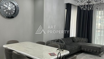 Эксклюзивный пентхаус 3+1 с потолками 3,5  м и панорамным видом на море и горы в Махмутларе - Ракурс 19