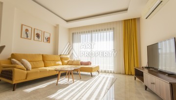 Просторная квартира 1+1 с видом на море и горы в Махмутларе, 75 м² - Ракурс 12