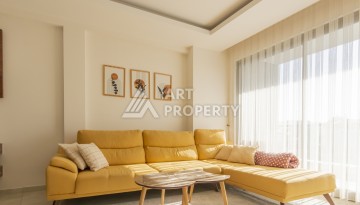 Просторная квартира 1+1 с видом на море и горы в Махмутларе, 75 м² - Ракурс 14