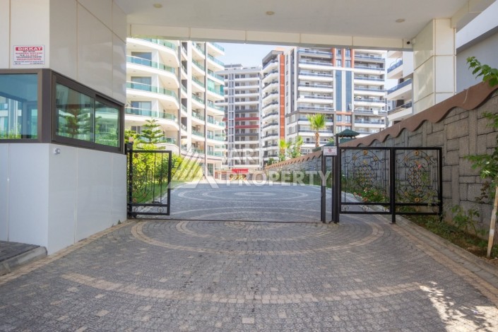 Просторная квартира 1+1 с видом на море и горы в Махмутларе, 75 м² - Ракурс 23