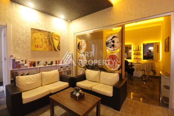 Просторная квартира 1+1 с видом на море и горы в Махмутларе, 75 м² - Ракурс 27