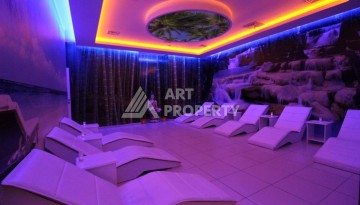 Просторная квартира 1+1 с видом на море и горы в Махмутларе, 75 м² - Ракурс 30